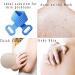 SHUAXI 2 Pack Silicone Back Scrubber for Shower Exfoliating | Long 29in | Lathers Well | Eco Friendly | Easy to Clean | Pink and Blue - Buy Online on GoSupps.com