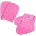 1 Ensemble Mitaines de Cire de Paraffine Mitaines de Pied Souples Couverture de Pieds de Spa Chaussons en Forme