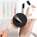 2 PCS Transparent Cuticle Oil Pens | Refillable 3ml Twist Pen with Brush Tip | For Nail, Lip Gloss, Eyelash Growth | Cosmetic Container Applicators - Buy Online on GoSupps.com