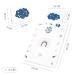 Compact Wrapping Pad for On-the-Go - Foldable Changing Mat 77x44 cm | Water Festival Waschichanging Mat in White Rainbow - Buy Online on GoSupps.com