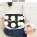 KEDUODUO 6-Mode Electric Massage Slimming Belt | Low Frequency Pulse Massager for Effective Weight Loss | International Shipping Available - Buy Online on GoSupps.com