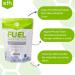 Buy SFH Fuel Whey Protein Powder - Grass Fed All Natural Coconut Flavor (2lb) | Energizing MCTs & Fiber Soy Free Gluten Free - Buy Online on GoSupps.com