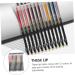 FOMIYES 24 Pcs Lip Liner Eyeliner Black Waterproof Eyeliner Gel Eyeliner Pencil Cosmetic Pen Matte Supplies 1 count (Pack of 1) Assorted Colorx2pcs - Buy Online on GoSupps.com