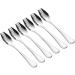 Spork 6-Pack Long Handle and Heavy Duty 18/10 Sporks Stainless Steel Sporks Reusable for Kids and Adults and Outdoor Camping by KAISHANE 6Pieces