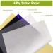 Healeved Tattoo Transfer Paper and Gel Set with Cream Gel and 50 Transfer Papers - Temporary Tattoo Supplies - Buy Online on GoSupps.com