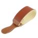 Grandslam Professional Leather Strop for Straight Razor Sharpening - Dual Cowhide and Canvas Strop (Brown) - Buy Online on GoSupps.com
