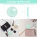 Giazee 1X/10X Magnifying Travel Makeup Mirror with LED Light - Green - Buy Online on GoSupps.com