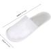40 Pairs White Disposable Slippers - Soft Closed Toe One Size Fits All for Travel Home Hotels Salons & More - Buy Online on GoSupps.com