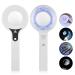 Portable Professional Woods Lamp Skin Analyzer Facial Magnifying Tool for Esthetician/Skin Testing/Pets Urine Detector Household Skin Diagnostic Lamp Visual Lens Magnification: 3 Tim