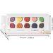 Eyeshadow Palette 10 Shades Eye Shadow Pallets for Women | Matte Shimmer Eyeshadow Pallet Long Lasting Make up Eye Shadows Cosmetics Kit for Women Hondony 02# Pearl Disc - Buy Online on GoSupps.com