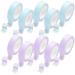 10 Rolls Eyelash Tape Adhesive Fabric Lash Tape Breathable Eyelash Extension Tape Micropore Fabric Makeup Tape for Sleeping Skin Eyelash Extension Supplies Easy to Remove