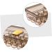 Healeved Box Egg Carton Refrigerator Eggs Fridge Egg Dispenser Fridge Egg Holder Egg Holders re-usable - Buy Online on GoSupps.com