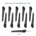 10PCS Hair Styling Comb Sets with Topsy Tail Tool, Clips, and 400PCS Elastic Bands for Women - Black - Buy Online on GoSupps.com