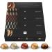 Nespresso Vertuo Barista Creations Assortment of 50 Capsules - 10x Vanilla Custard Pie 10x Caramel Cookie 10x Hazelino Muffin 10x Bianco Leggero 10x Bianco Forte