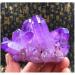Red Titanium Coated Crystal Cluster Natural Gemstone Specimen Figurine (Color : Purple) - Buy Online on GoSupps.com
