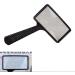 Junbyuhu 5x Hand Magnifying Glass Rectangular 100 x 50 mm Commercial Reading Magnifier for Seniors Low View Reading Hobbies Repair Observation - Buy Online on GoSupps.com