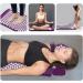 Buy Dunlap Massage Cushion & Acupressure Mat - Extra Long Pain Relief Yoga Spike Pillow (Purple) - Buy Online on GoSupps.com