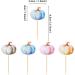 Keaziu 24 Pack Pumpkin Cupcake Toppers Girl Baby Shower Decorations Pumpkin Birthday Decorations Cupcake Picks Pumpkin Gender Reveal Cupcake Toppers Colorful - Buy Online on GoSupps.com