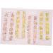 Housoutil 1 Box Manicure Decoration Decorations Boxed Knot Top Headband Nail Art Decoration Metal Nail Accessories Nail Art Rivet Velvet Cosmetic Bag Natural Nails Stud Rose Gold Size 1 As Shown - Buy Online on GoSupps.com