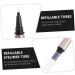 VINTORKY 5pcs Eyeliner Empty Pipe Bottle Refillable Eyeliner Pen Dropper Empty Cuticle Oil Pen Golden Plastic - Buy Online on GoSupps.com