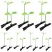 Angoily Bean Sprout Hair Clips 50 Pcs - Cute Green Plant Hair Accessories for Kids DIY - Perfect for School, Home, Party - Buy Online on GoSupps.com