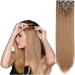 Hair Extensions Clip Long Straight Hairstyle Synthetic Blonde Black Brown Hairpieces Heat Resistant False Hair Accessories - Buy Online on GoSupps.com