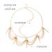Catery Gold Hair Chain Jewelry - Boho Headpiece with Rhinestones for Women and Girls - Buy Online on GoSupps.com