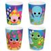 French Bull Kids Juice Cup Set of 4 - BPA-Free  Transition  Animals  Toddler  Durable  Drop Resistant - Ocean 74393 4 Count (Pack of 1) Ocean