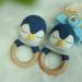 Buy Yuanshenortey Baby Wooden Teether Ring & Crochet Rattle | Safe Infant Chewing & Teething Toy - Shop Worldwide - Buy Online on GoSupps.com
