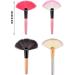Practical Fan Makeup Brush Collection For Women Girls Blending Synthetic Bristles Eyeshadow Brush Face Cosmetic Brown and Black Hair - Buy Online on GoSupps.com
