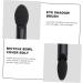 Baluue 10pcs Makeup Tool Kit Applicator Supple Sponge Face Concealer Puff Dual Eyeshadow Brush Kit Black - Buy Online on GoSupps.com