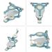 Buy Agate 9-in-1 Adjustable Magnetic Articulator - Full Mouth Dental Equipment with 6 Replacement Metal Plates | International Shipping Available - Buy Online on GoSupps.com