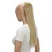 CAISHA 22" Hairpiece Ponytail Extension Heat-Resistant Synthetic Fiber Straigth Blond PH507 blond #22 PH507