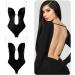Women's Backless Shapewear Bodysuit - Seamless Plunge Bra & Thong for Backless Dresses | Black, X-Large - Buy Online on GoSupps.com