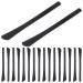 Healvian 10 pairs of sunglasses legs made of acrylic soft glasses tip ironing glasses glasses stubborn glasses brake brake brimming glasses repair parts glasses frame -frame -free pebbles handle
