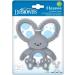 Dr. Brown's Flexees Beaded Teether Rings & Bunny 4-Pack - Silicone Teething Toys for Babies 3m+ | BPA-Free, Easy to Hold & Self-Soothing - Black/White/Gray - Buy Online on GoSupps.com