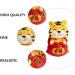 Hoement 1Pc year of the tiger bobble head ornament year of the figurine Shaking Head Bubble Toy 2022 Ornament wild cute desk decorations Home Animal Decoration puppet to rotate Lucky resin Red 1 6X6X9.5CM - Buy Online on GoSupps.com