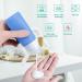 Uervoton Silicone Travel Bottle BPA Free Leak Proof Refillable Squeezable Containers Set(90 ml) with Label and Transparent Carry Bag for Liquid Shampoos Soap and Toiletries-4 Pack - Buy Online on GoSupps.com