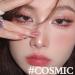 Shimmer Glitter Eyeshadow Palette - High Pigmented Sparkling Eye Shadows with Bling Korean Foil - COSMIC - Buy Online on GoSupps.com