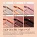 Modelones Nude Neutral Gel Nail Polish Set - 6 Colors for DIY Salon Manicure - Skin Tones Brown Pastel Pink - Soak Off Gel Polish Kit for Women - Buy Online on GoSupps.com