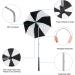 Prospo Golf Club Umbrella - Premium Flex Protection for Golf Clubs - Black/White - Buy Online on GoSupps.com