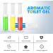 Toilet Gel Stamp - 4Pcs/36 Count Flower Fragrance Bathroom Deodorizer & Bowl Cleaner - Buy Online on GoSupps.com