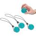 3 Pack Silicone Hand Grip Ball - Finger Massager Stress Relief & Fitness Training (Green 35 Degrees) - Buy Online on GoSupps.com