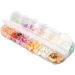 Fruit Nail Glitter Sequin Decorative 5 Boxes Fruit Nail Art Glitter for Party - Buy Online on GoSupps.com