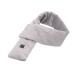 Demeras Neck Heating Pad Widely Used USB Electric Collar 25 to 45 Washable Skin-Friendly for Hunting(Gray)