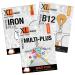 XLPATCH B12 Multi and Iron Plus (3 Packs Total)