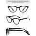 LANOMI Cat Eye Reading Glasses for Women - Fashionable Lightweight Visual Aid Strength 3.0x - Order Internationally! - Buy Online on GoSupps.com