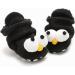 TMEOG Baby Booties Slippers | Infant Winter Boots | First Walking Shoes for Boys Girls 6-12 Months | Black Big Eyes Design - Buy Online on GoSupps.com