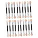 DOITOOL 40 Pcs Latex Eye Shadow Stick Eyeshadow Make up for Face Sponge Eye Shadow Set 7.5cmx2pcs Assorted Colorx2pcs