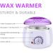 Hair Removal Waxing Kit with Wax Warmer, 4 Hard Wax Beans, 10 Applicator Sticks - Painless At-Home Waxing for Full Body, Face, Eyebrows, Bikini - Women & Men (White1) - Buy Online on GoSupps.com